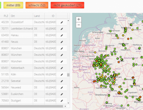 Adressen des eigenen Datenbestands auf Vollständigkeit und Korrektheit überprüfen