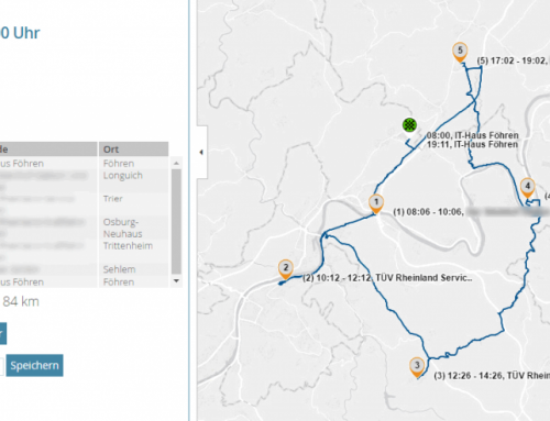 Techniker-Einsätze planen